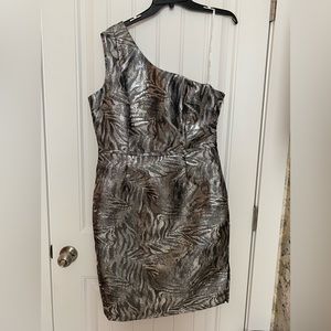 Calvin Klein silver dress